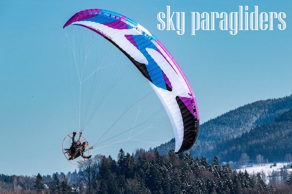 Парапланы для полетов с мотором